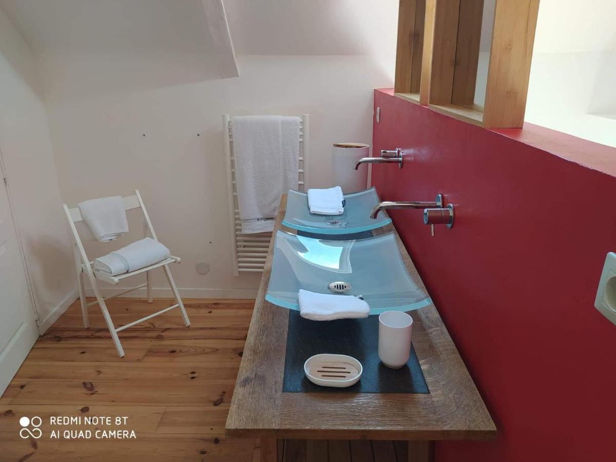 Appartement La petite Hautière Maison 2 personnes Plouer sur Rance avec piscine Extérieur photo