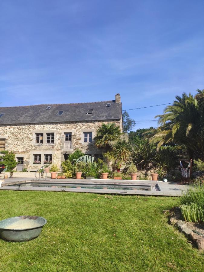 Appartement La petite Hautière Maison 2 personnes Plouer sur Rance avec piscine Extérieur photo