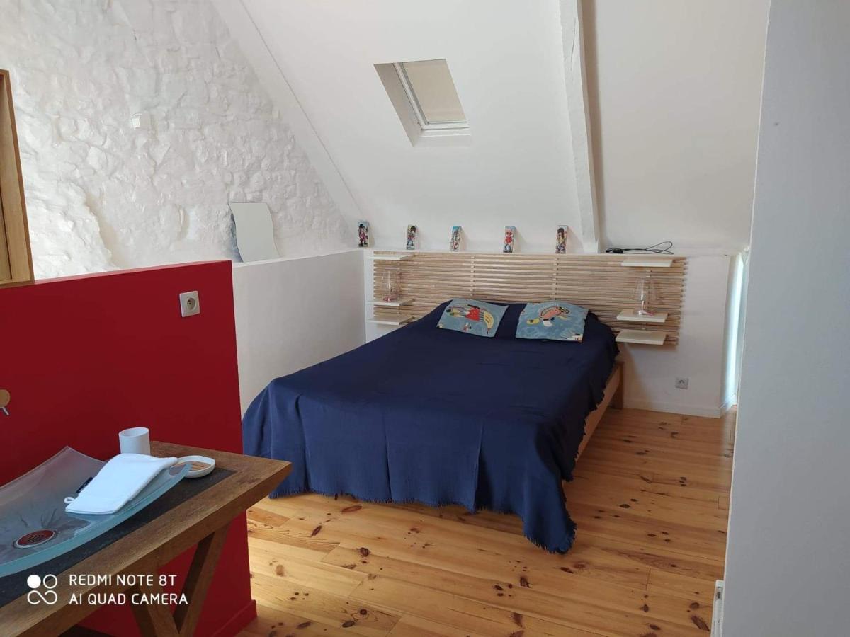 Appartement La petite Hautière Maison 2 personnes Plouer sur Rance avec piscine Extérieur photo