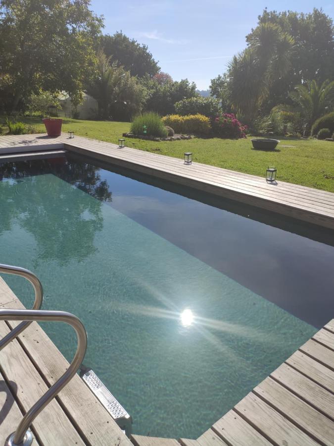 Appartement La petite Hautière Maison 2 personnes Plouer sur Rance avec piscine Extérieur photo